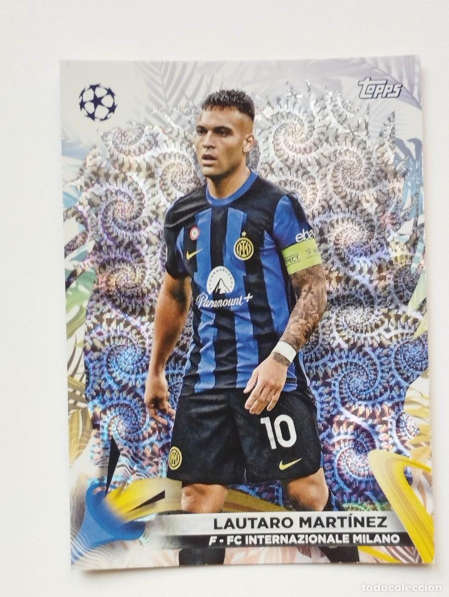 Cromos de Futebol: CROMO CARD TOPPS CARNAVAL CHAMPIONS LEAGUE 2023 2024 23 24 LAUTARO MARTINEZ 76 INTER
