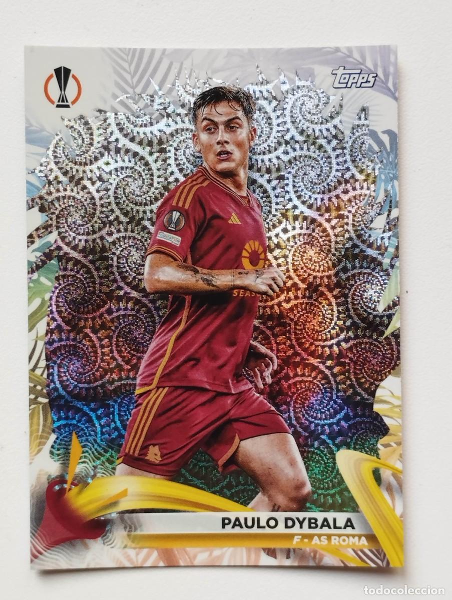 Cromos de Futebol: CROMO CARD TOPPS CARNAVAL CHAMPIONS LEAGUE 2023 2024 23 24 PAULO DYBALA 66 ROMA