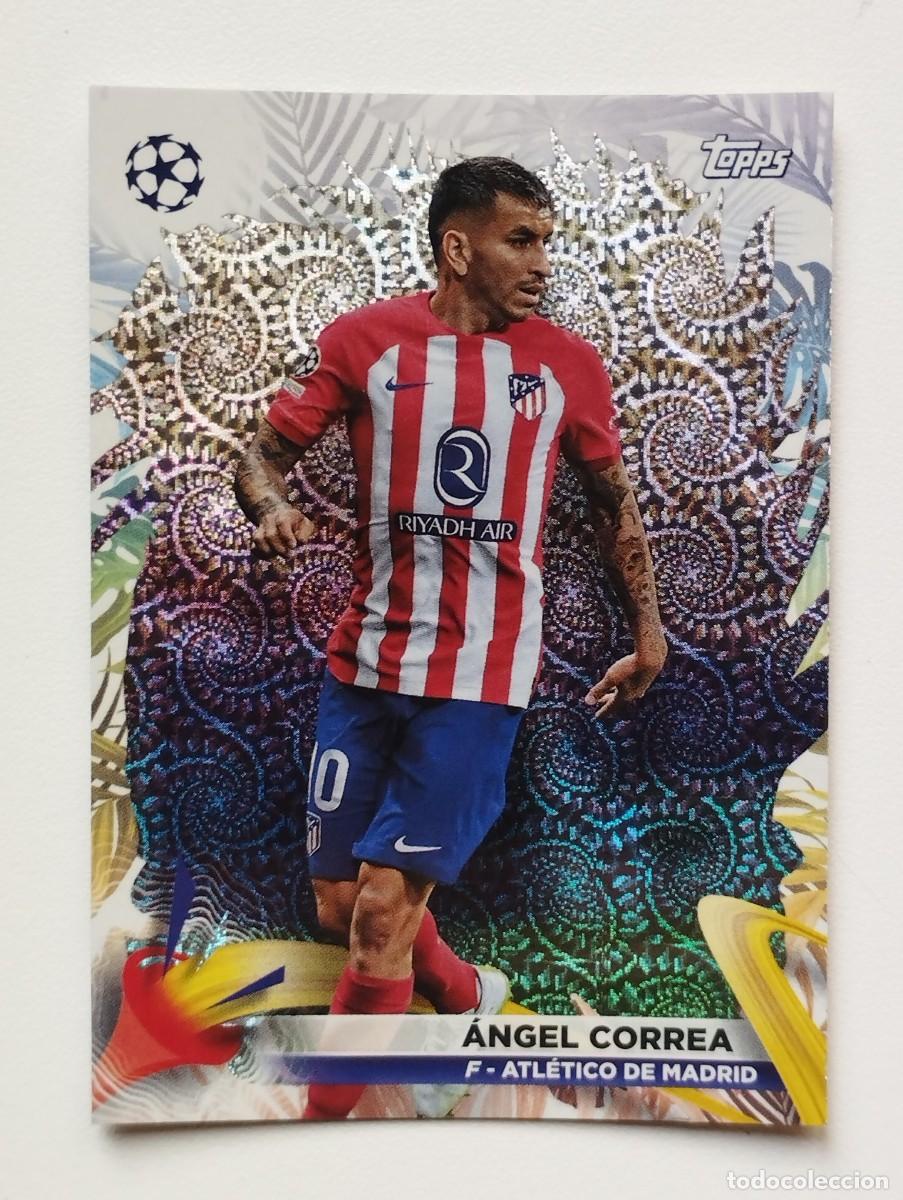 Cromos de Futebol: CROMO CARD TOPPS CARNAVAL CHAMPIONS LEAGUE 2023 2024 23 24 ANGEL CORREA 47 ATLETICO DE MADRID