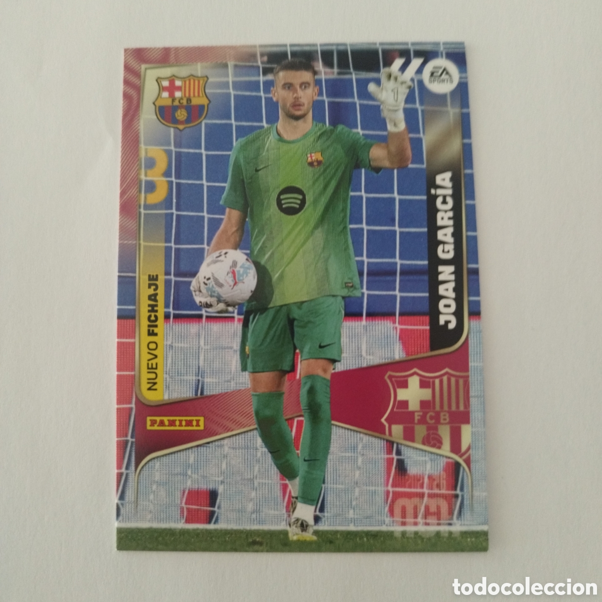 Cromos de Futebol: PANINI MGK 25 26 NUEVO FICHAJE 450 JOAN GARC&Iacute;A FC.BARCELONA