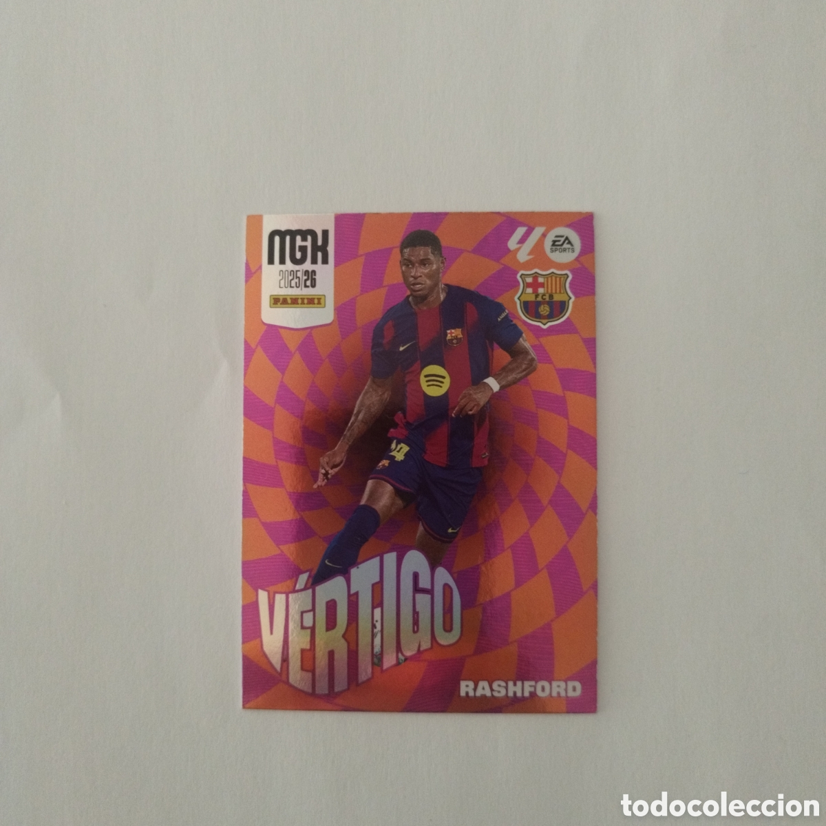 Cromos de Futebol: PANINI MGK 25 26 V&Eacute;RTIGO 509 RASHFORD FC.BARCELONA