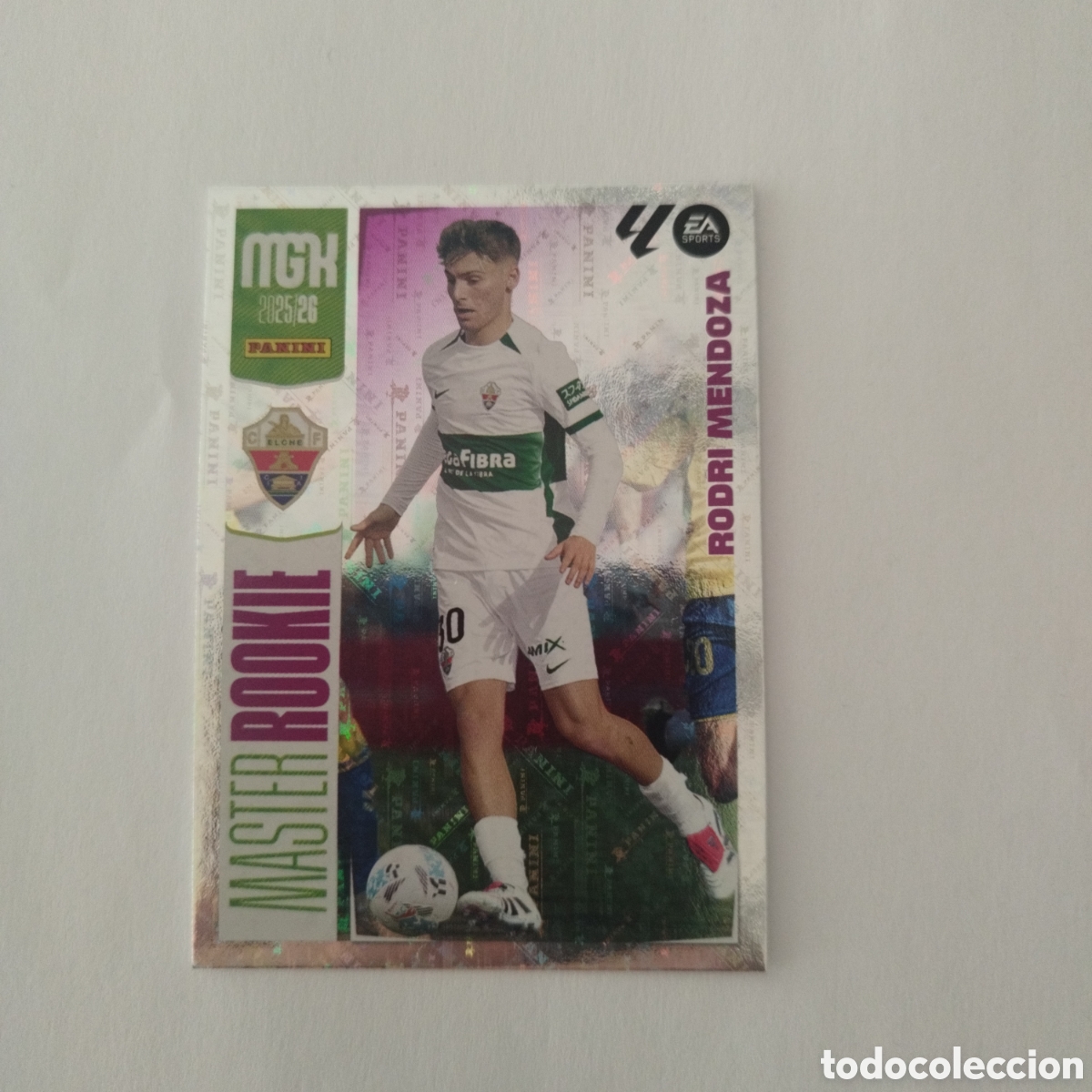 Football Stickers: PANINI MGK 25 26 MASTER ROOKIE 515 RODRI MENDOZA ELCHE CF