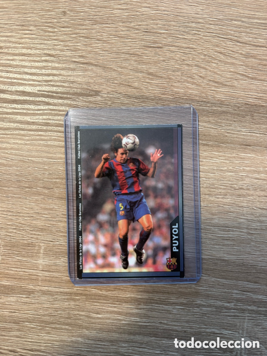 Cromos de Futebol: Cromo Carles Puyol 2004