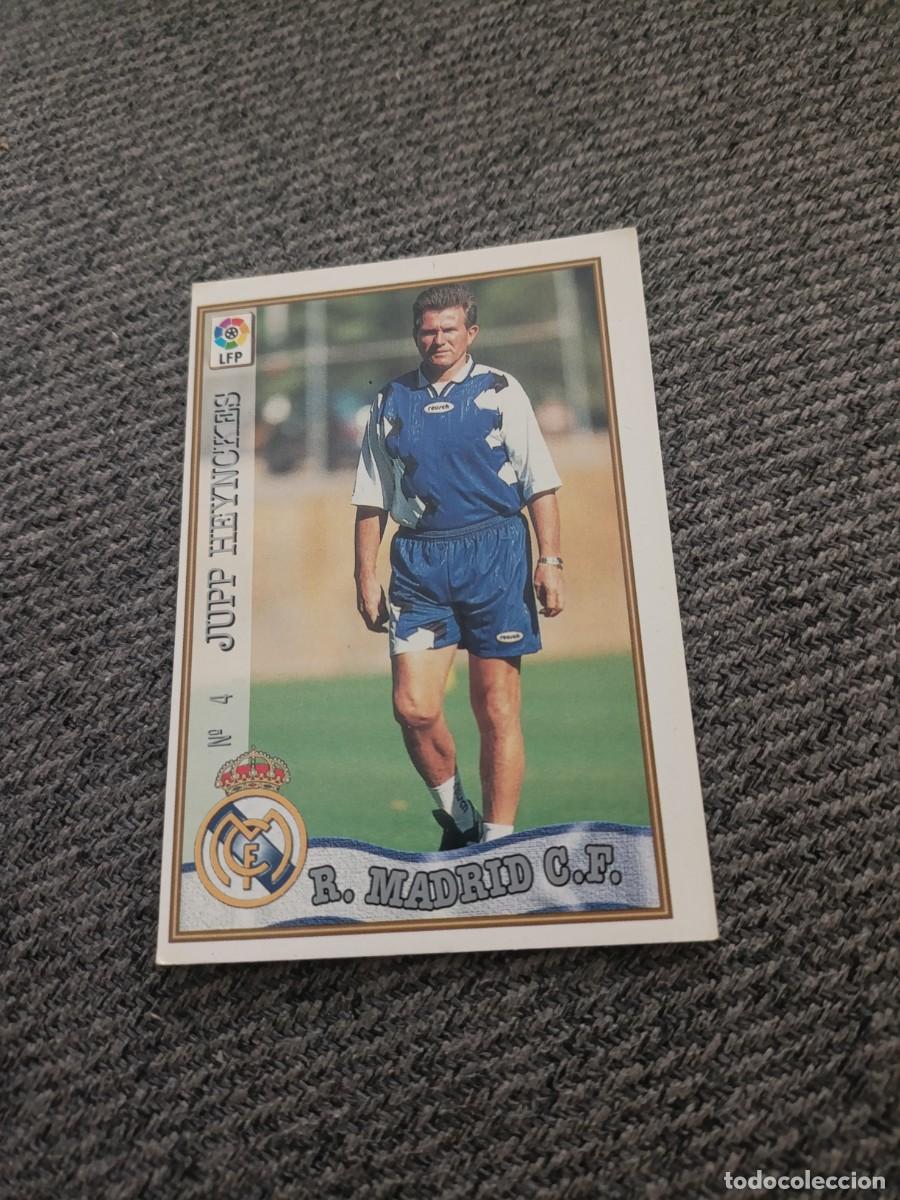 Cromos de Futebol: Mundicromo 97/98 Jupp Heynckes Real Madrid