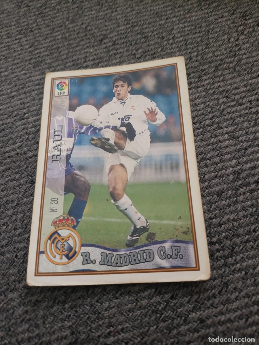 Figurine di Calcio: Mundicromo 97/98 Ra&uacute;l Real Madrid