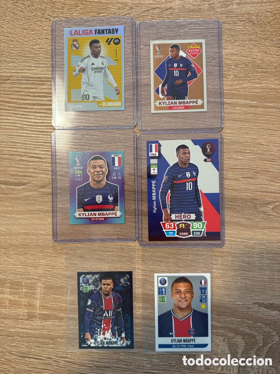 Cromos de Futebol: Cromos Kilian Mbappe - PSG y Francia