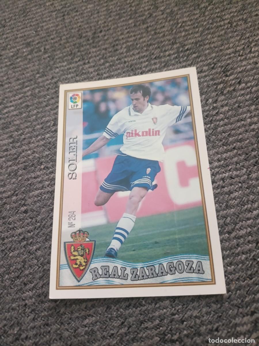 Cromos de f&uacute;tbol: Mundicromo 97/98 Soler Zaragoza