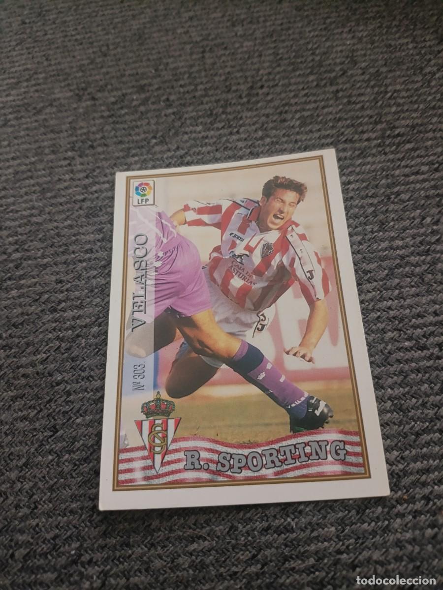 Cromos de f&uacute;tbol: Mundicromo 97/98 Velasco Sporting de Gij&oacute;n