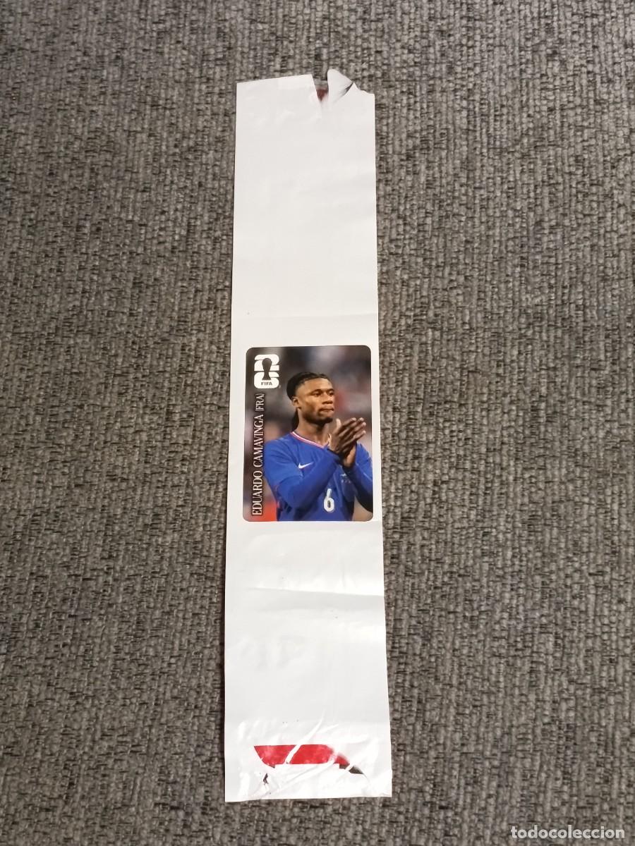 Cromos de f&uacute;tbol: EDUARDO CAMAVINGA STICKER PROMOCION COCA COLA MUNDIAL 2026 PANINI FIFA WORLD CUP NUEVO