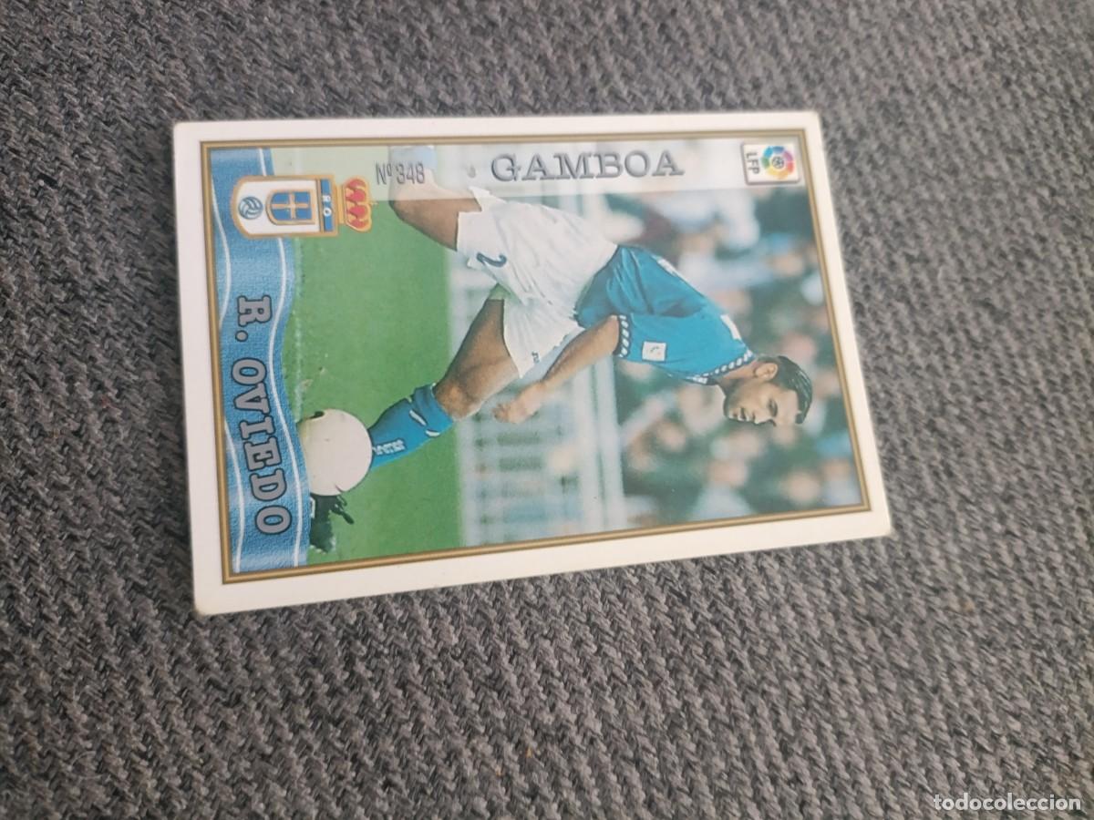 Fu&szlig;ball-Sticker: Mundicromo 97/98 Gamboa Oviedo