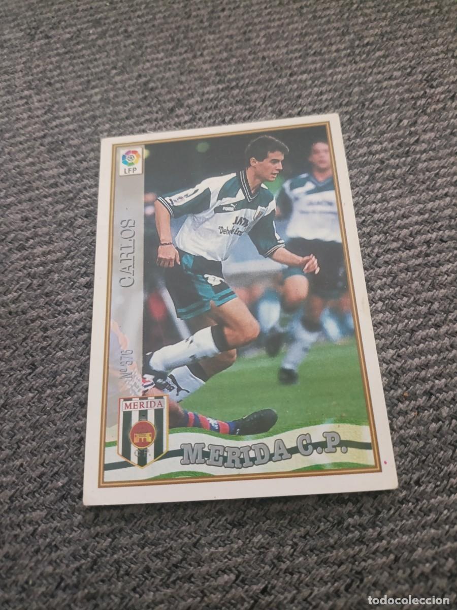 Figurine di Calcio: Mundicromo 97/98 Carlos Merida