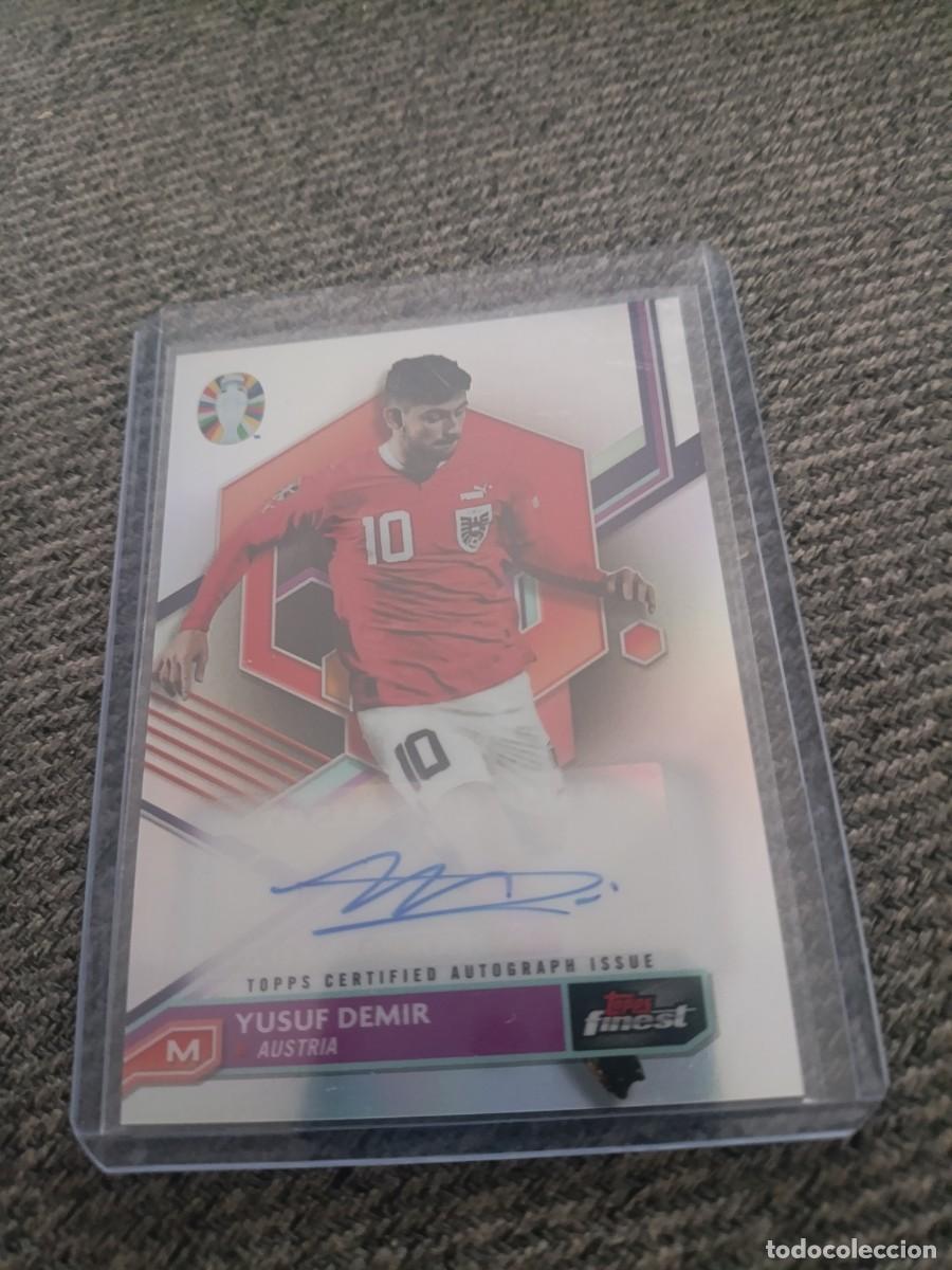 Cartes &agrave; collectionner de Football: Auto Yusuf Demir Austria Topps