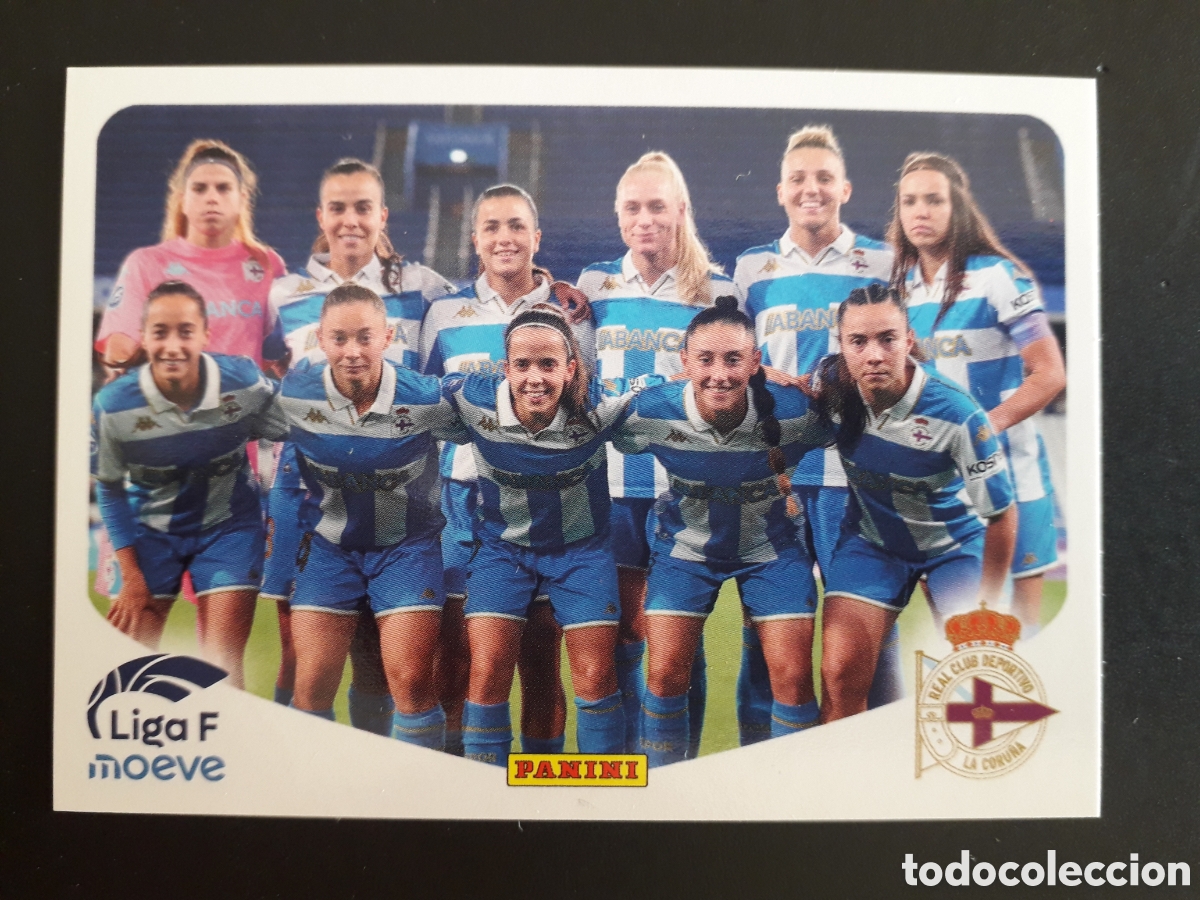 Cromos de Futebol: EQUIPO DEP CORU&Ntilde;A N&deg; 123 LIGA F FEMENINA 2025 2026 25 26 PANINI SIN PEGAR PEDIDO M&Iacute;NIMO 3&euro;