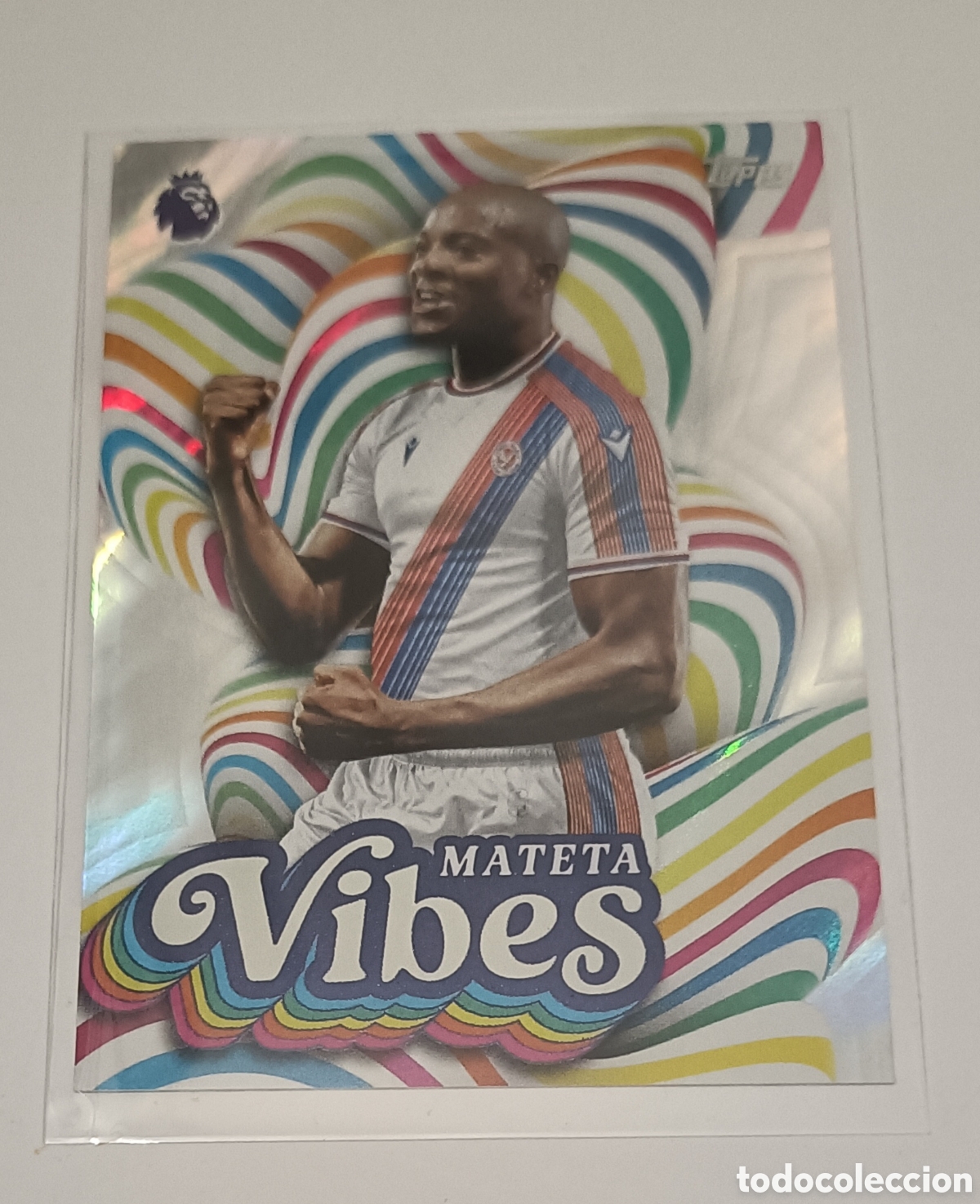 Cromos de Futebol: Mateta (Crystal Palace) Vibes Topps Premier League 26/27