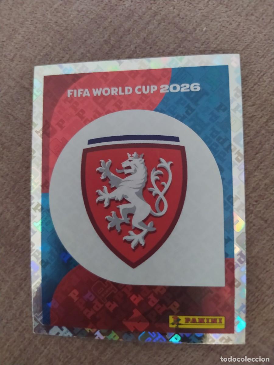 Cromos de Futebol: CZE 01 CZE1 ESCUDO 1 Rep&uacute;blica Checa Chequia Mundial 2026 Panini