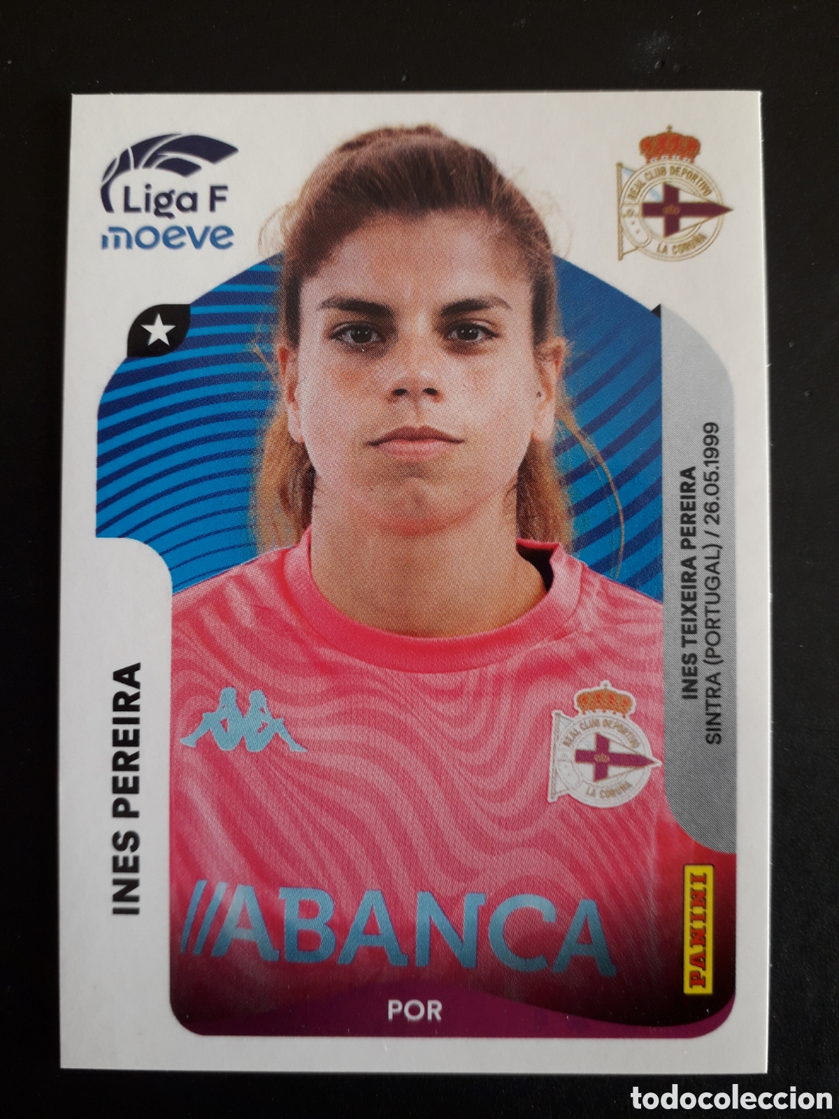 Cromos de Futebol: IN&Eacute;S PEREIRA DEP CORU&Ntilde;A N&deg; 124 LIGA F FEMENINA 2025 2026 25 26 PANINI SIN PEGAR PEDIDO M&Iacute;NIMO 3&euro;