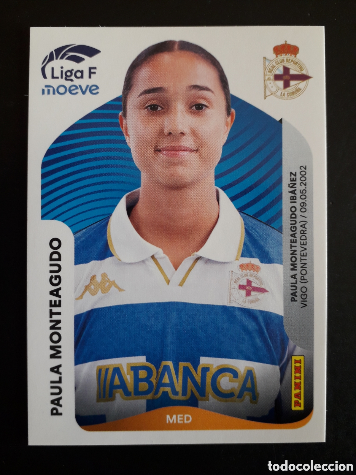 Cromos de Futebol: PAULA MONTEAGUDO DEP CORU&Ntilde;A N&deg; 136 LIGA F FEMENINA 2025 2026 25 26 PANINI SIN PEGAR PEDIDO M&Iacute;NIMO 3&euro;