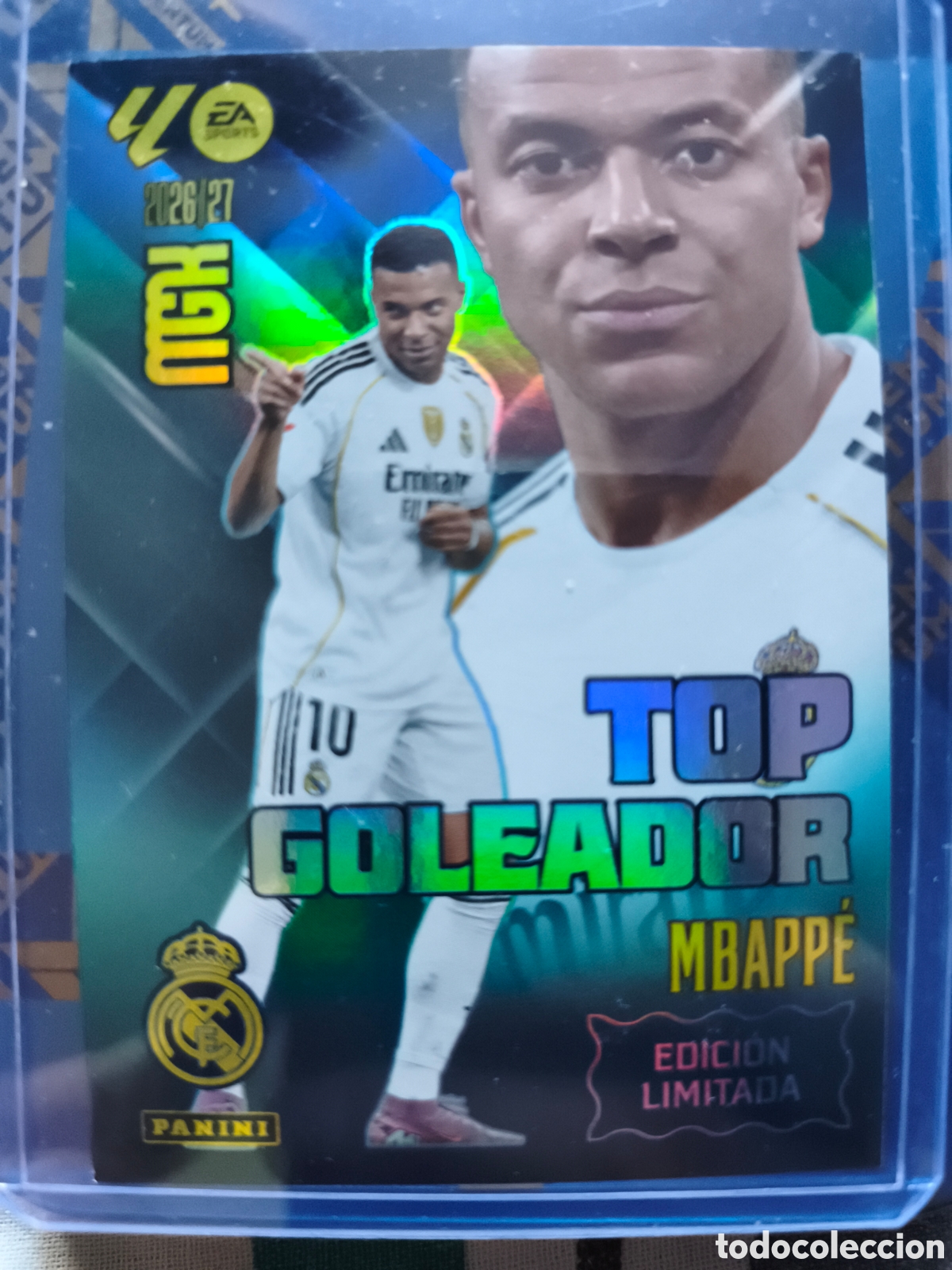 Cromos de Futebol: MEGACRACK 26-27 TOP GOLEADOR MBAPPE