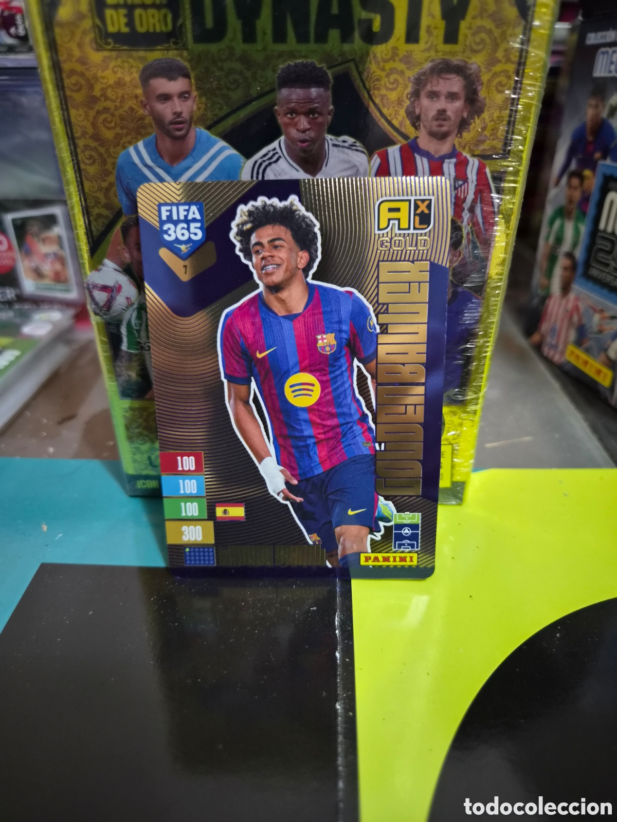 Cromos de Futebol: N&deg;7 Golden Baller Lamine Yamal FIFA 365 2027