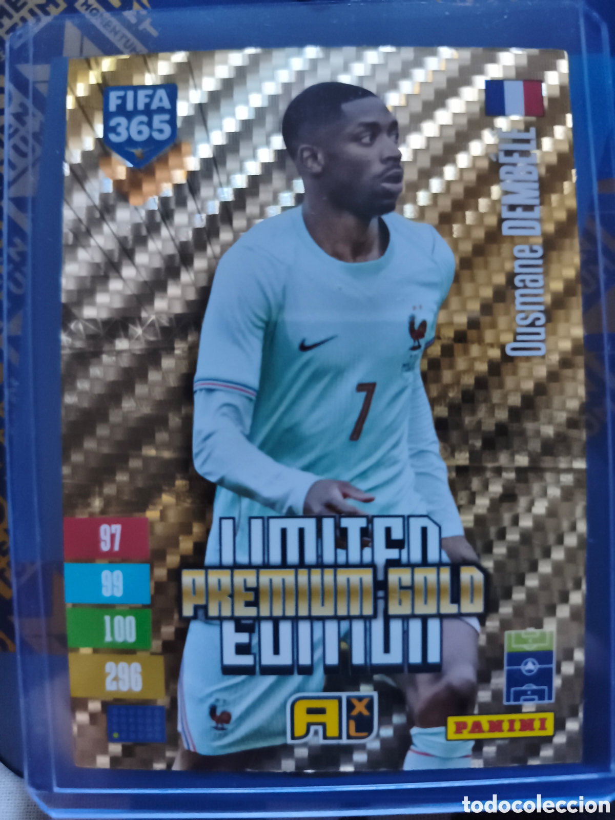 Football Stickers: FIFA 365 2027 LIMITED EDITION GOLD DEMBELE