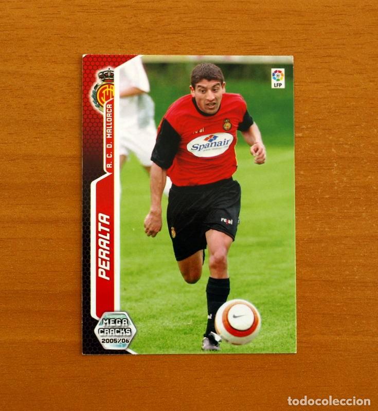 Football Stickers: Mallorca -N&ordm; 456 Peralta -Megacracks Las Fichas Liga 2005-2006-05-06 Mega Creacks Panini