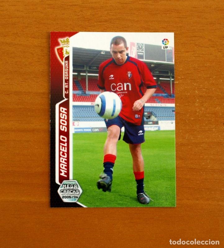 Fu&szlig;ball-Sticker: Osasuna -N&ordm; 457 Marcelo Sosa -Megacracks Las Fichas Liga 2005-2006-05-06 Mega Creacks Panini