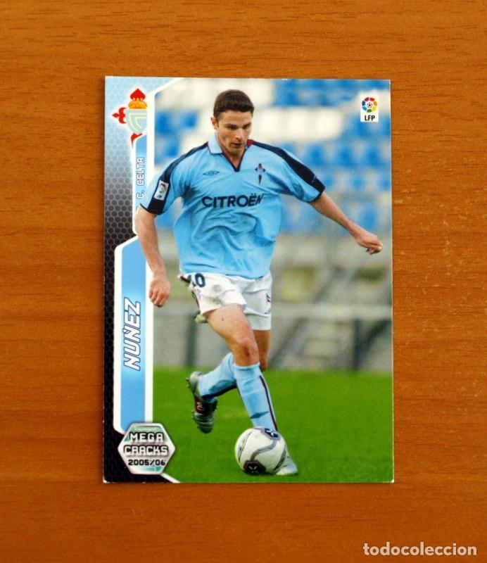 Fu&szlig;ball-Sticker: Celta de Vigo -N&ordm; 460 N&uacute;&ntilde;ez -Megacracks Las Fichas Liga 2005-2006-05-06 Mega Creacks Panini