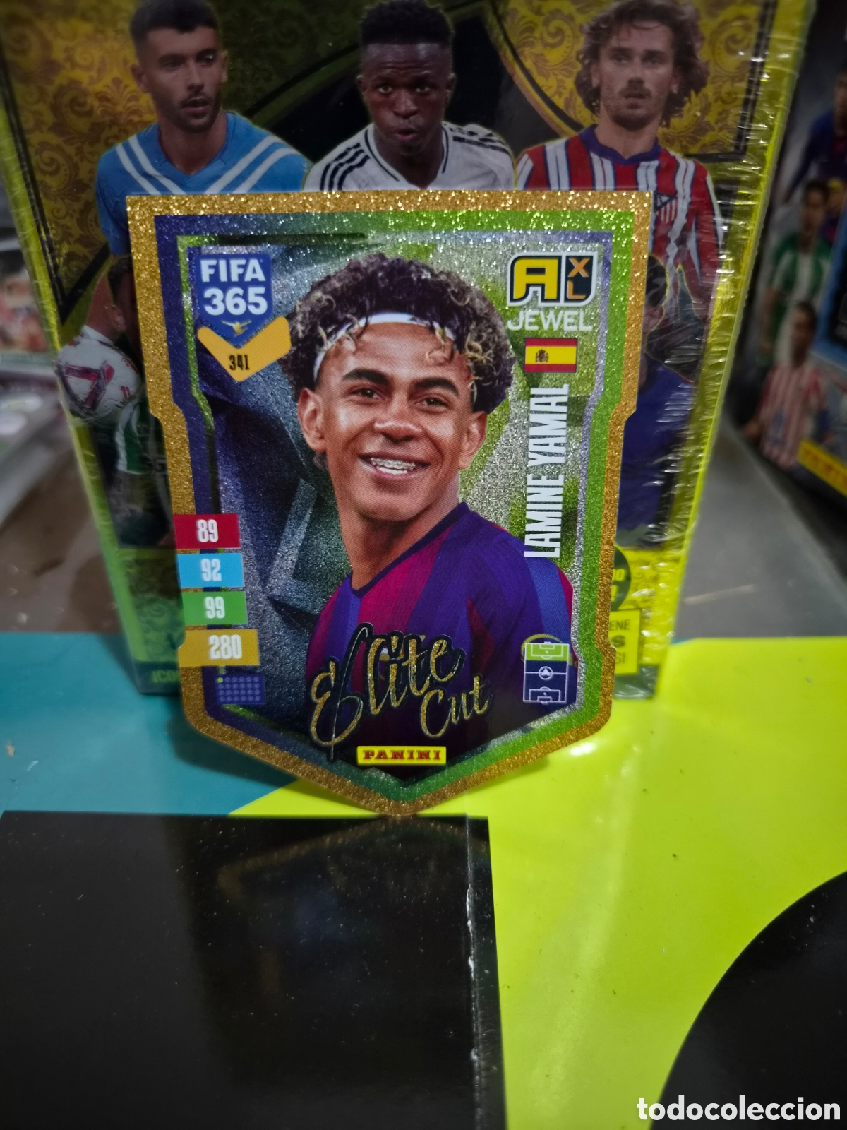 Fu&szlig;ball-Sticker: N&deg;341 Elite Cut Lamine Yamal FIFA 365 2027