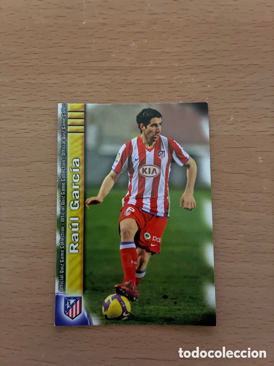 Figurine di Calcio: Ra&uacute;l Garc&iacute;a 095 - Mundicromo 2010