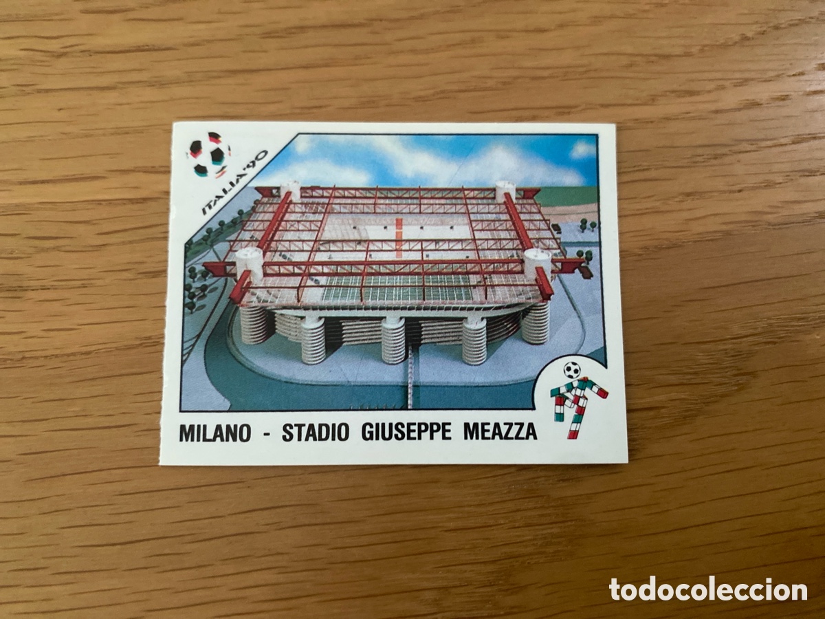 Cromos de Futebol: Cromo panini mundial Italia 90 n&uacute;mero 20 Milano Meazza Stadio - Stickers album world cup Italy 1990
