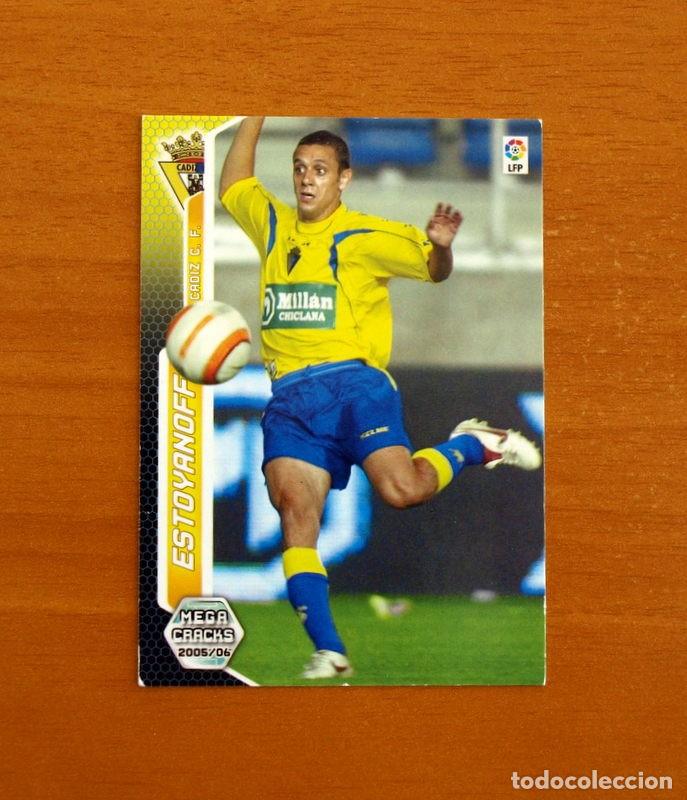 Cromos de Futebol: C&aacute;diz -N&ordm; 472 Estoyanoff -Megacracks Las Fichas Liga 2005-2006-05-06 Mega Creacks Panini