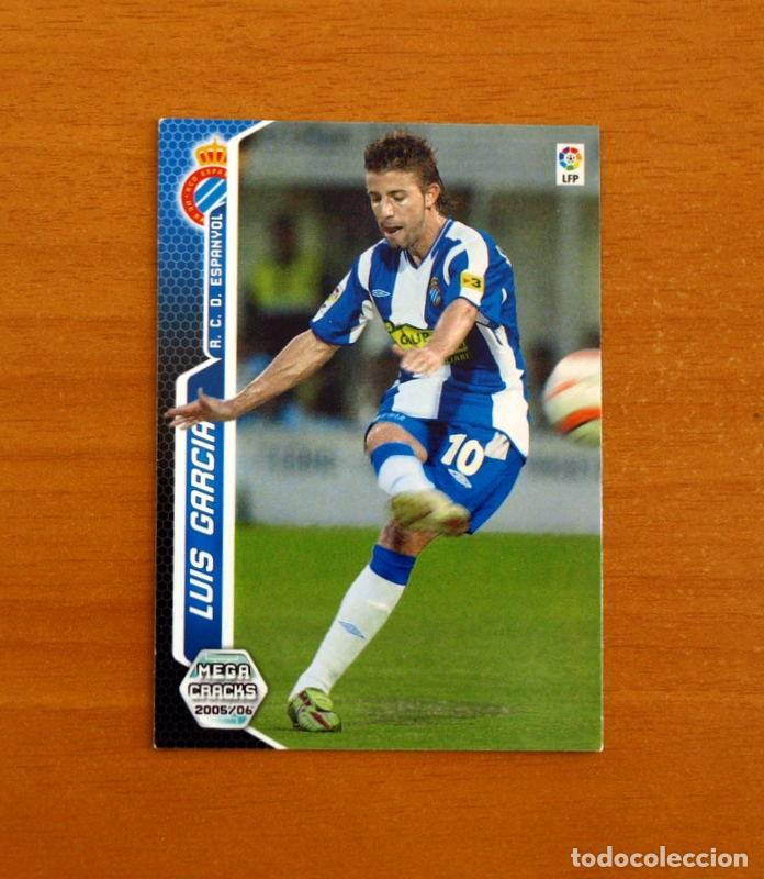 Cromos de Futebol: R.C.D. Espa&ntilde;ol-Espanyol -495 Luis Garc&iacute;a -Megacracks Fichas Liga 2005-2006-05-06 Mega Creacks Panini
