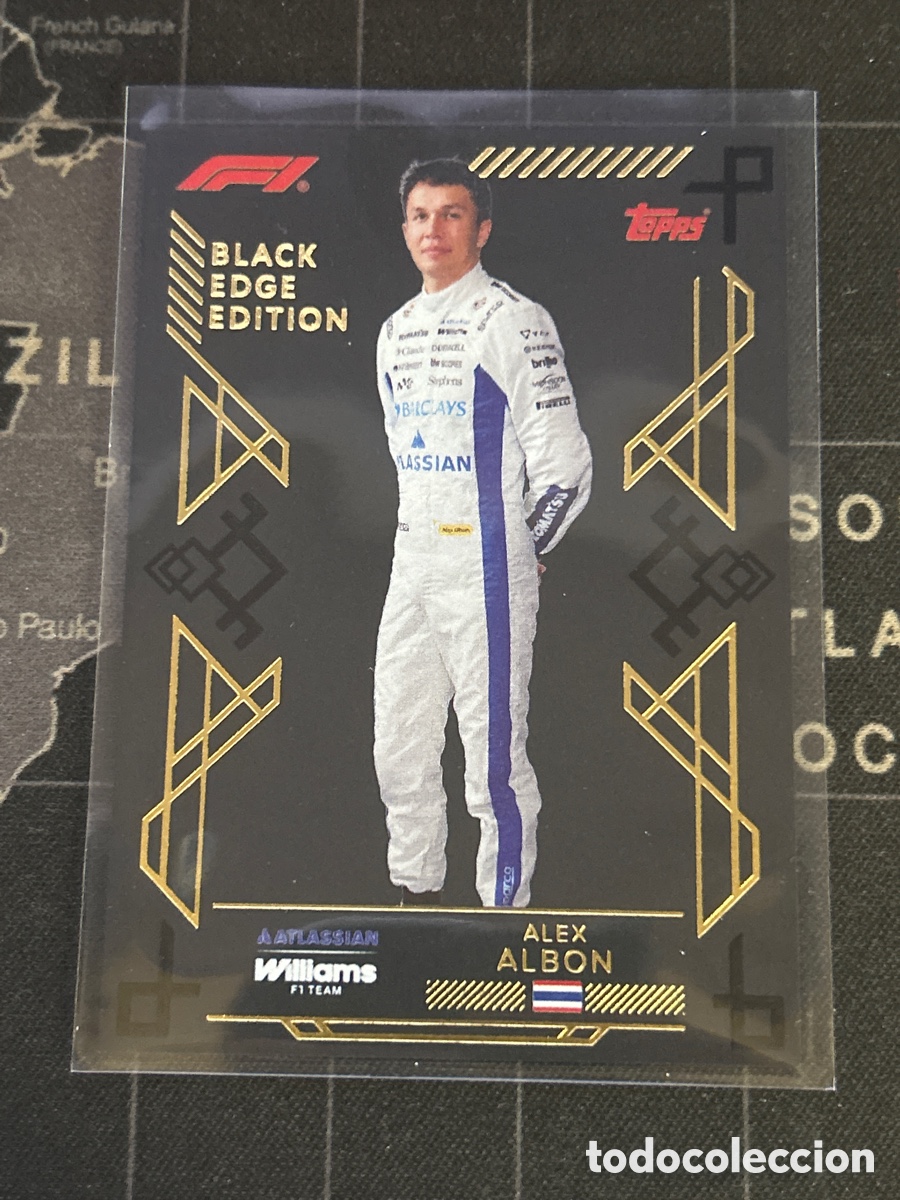 Cromos de Futebol: 303 ALEX ALBON (WILLIAMS) BLACK EDGE EDITION TOPPS TURBO ATTAX F1 FORMULA 1 2026