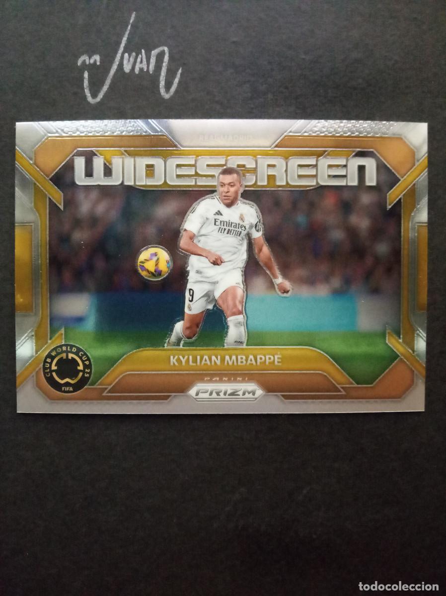 Cromos de Futebol: N&ordm; 18 WIDESCREEN MBAPE REAL MADRID FRANCIA ⚽ PANINI &reg; PRIZM FIFA CLUB WORLD CUP 2025 24 25 NUEVO