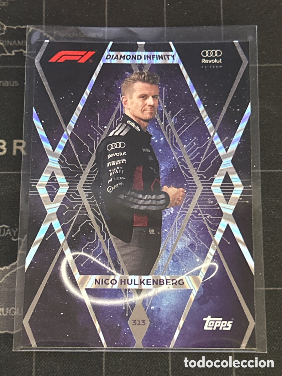Cartes &agrave; collectionner de Football: 313 NICO HULKENBERG (AUDI REVOLUT) DIAMOND INFINITY TOPPS TURBO ATTAX F1 FORMULA 1 2026