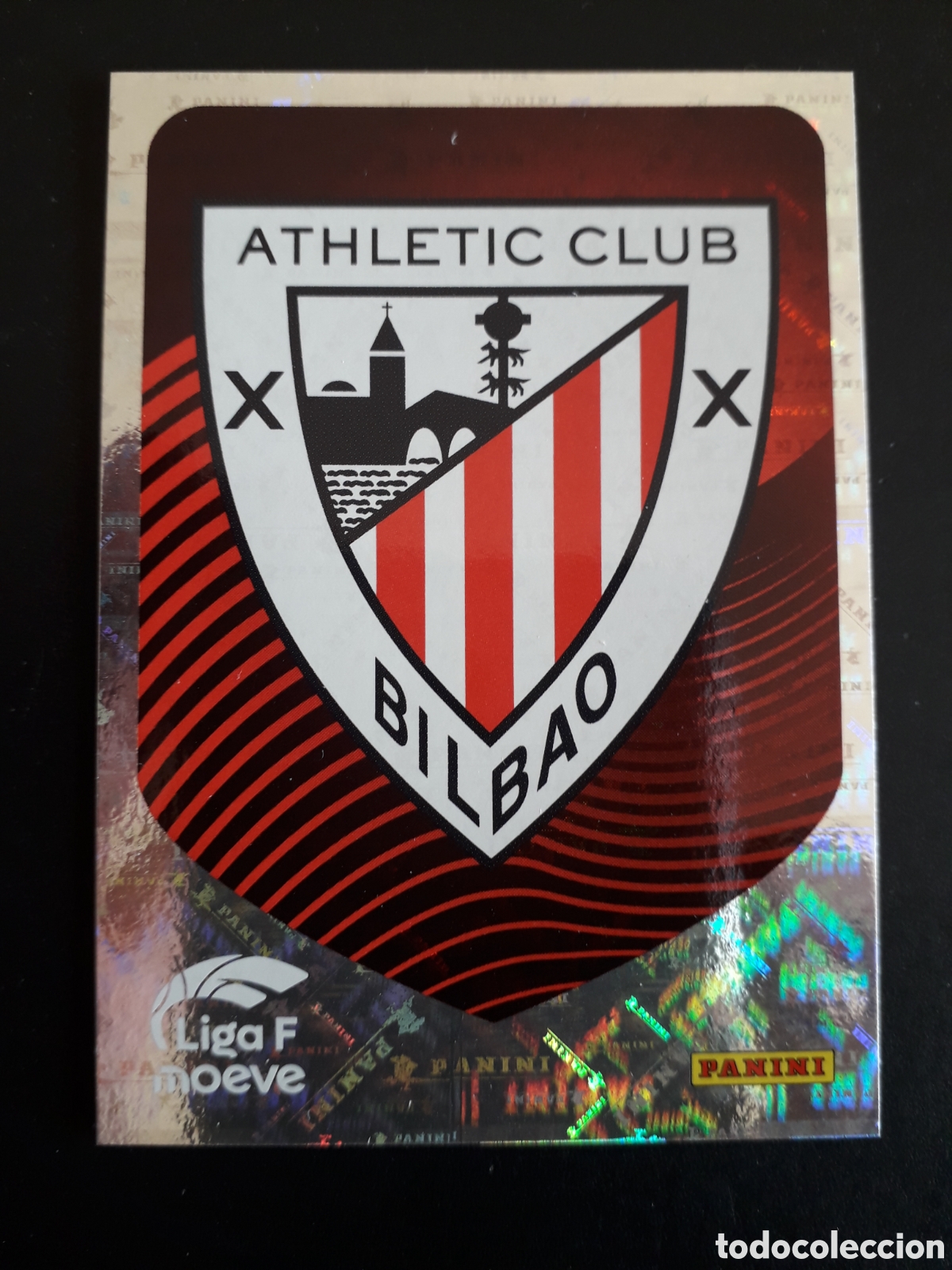 Cromos de Futebol: ESCUDO ATHLETIC BILBAO N&deg; 22 LIGA F FEMENINA 2025 2026 25 26 PANINI SIN PEGAR PEDIDO M&Iacute;NIMO 3&euro;