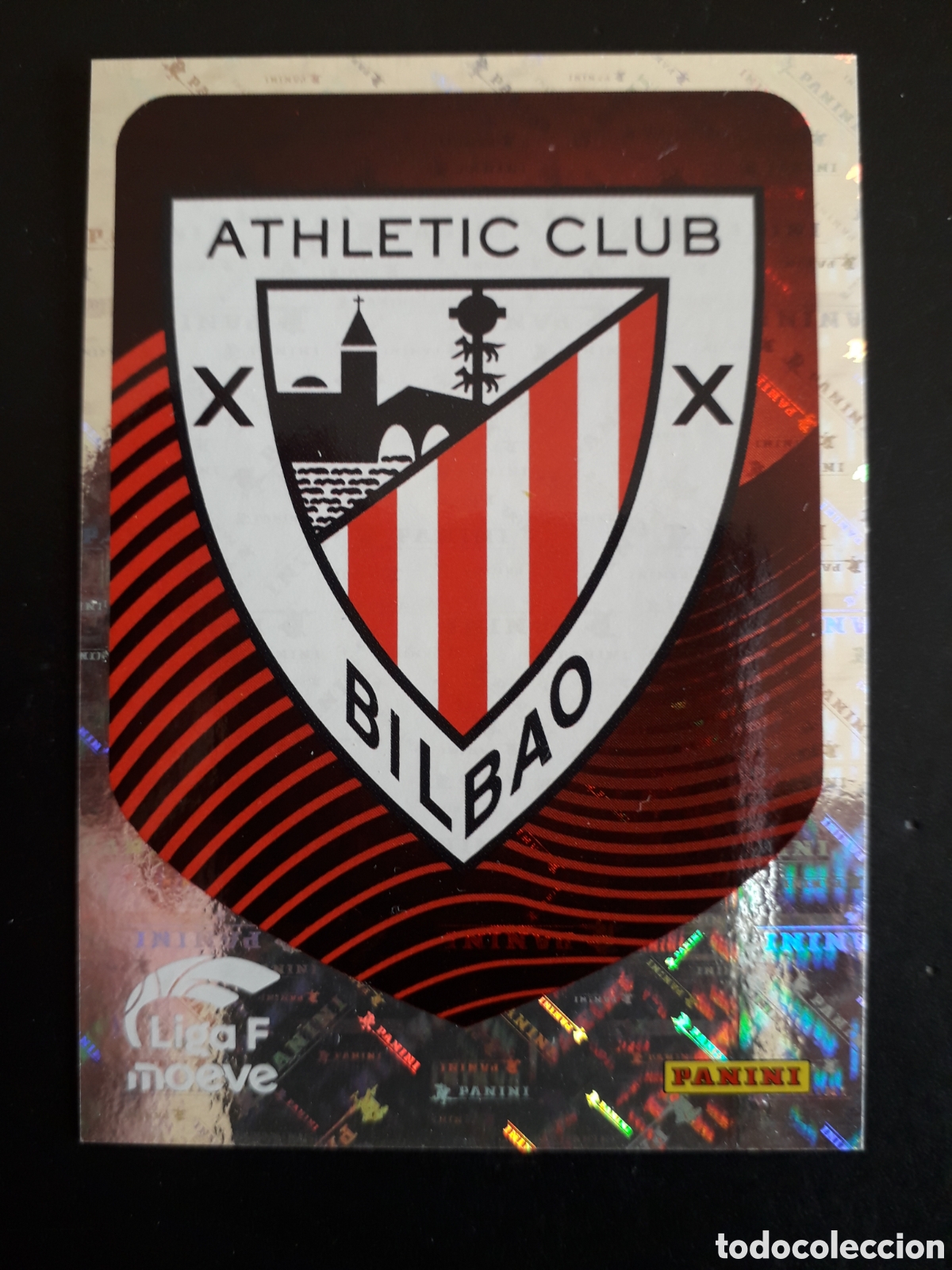 Cromos de Futebol: ESCUDO ATHLETIC BILBAO N&deg; 22 LIGA F FEMENINA 2025 2026 25 26 PANINI SIN PEGAR PEDIDO M&Iacute;NIMO 3&euro;