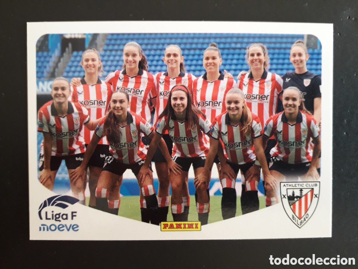 Cromos de Futebol: EQUIPO ATHLETIC BILBAO N&deg; 23 LIGA F FEMENINA 2025 2026 25 26 PANINI SIN PEGAR PEDIDO M&Iacute;NIMO 3&euro;