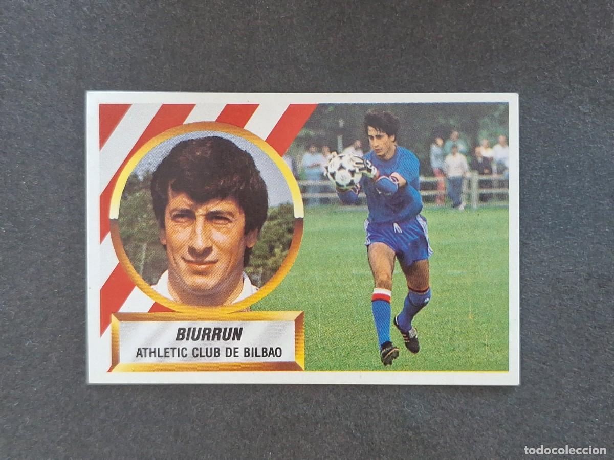 Cartes &agrave; collectionner de Football: L5 BIURRUN ATHLETIC CLUB DE BILBAO LIGA ESTE 1988 1989 88 89 NUNCA PEGADO SIN PEGAR