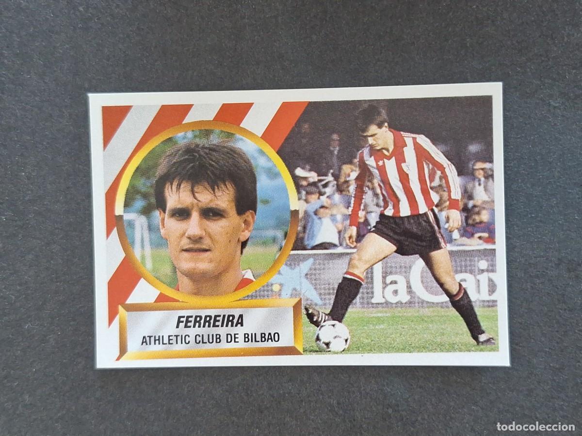 Football Stickers: L5 FERREIRA ATHLETIC CLUB DE BILBAO LIGA ESTE 1988 1989 88 89 NUNCA PEGADO SIN PEGAR
