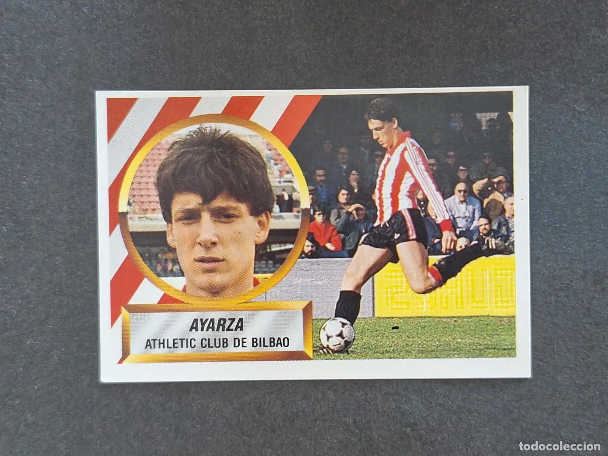 Football Stickers: L5 AYARZA ATHLETIC CLUB DE BILBAO LIGA ESTE 1988 1989 88 89 NUNCA PEGADO SIN PEGAR