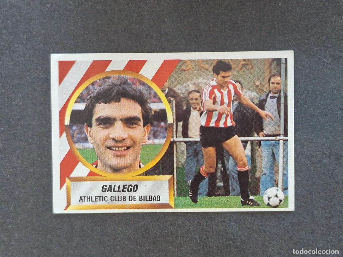 Football Stickers: L5 GALLEGO ATHLETIC CLUB DE BILBAO LIGA ESTE 1988 1989 88 89 NUNCA PEGADO SIN PEGAR
