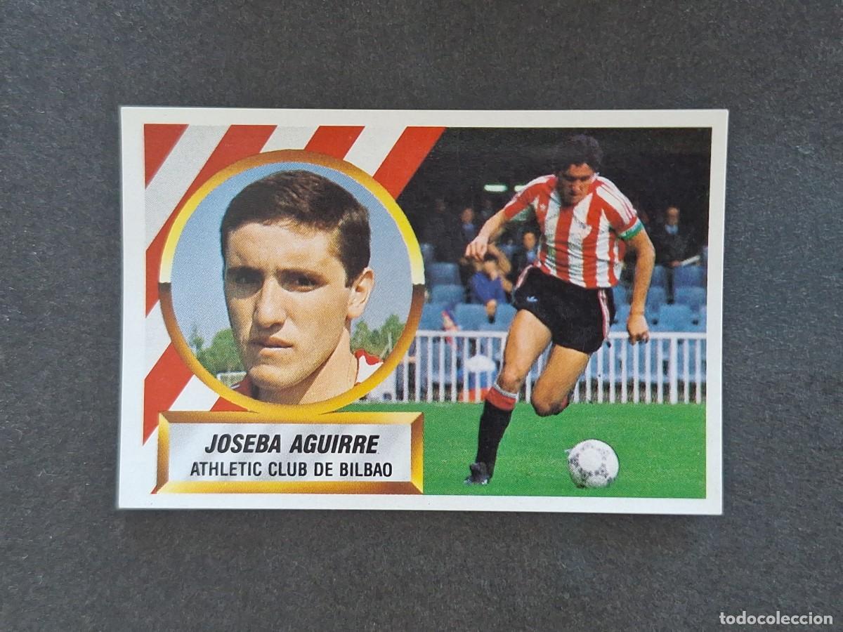 Football Stickers: L5 JOSEBA AGUIRRE ATHLETIC CLUB DE BILBAO LIGA ESTE 1988 1989 88 89 NUNCA PEGADO SIN PEGAR
