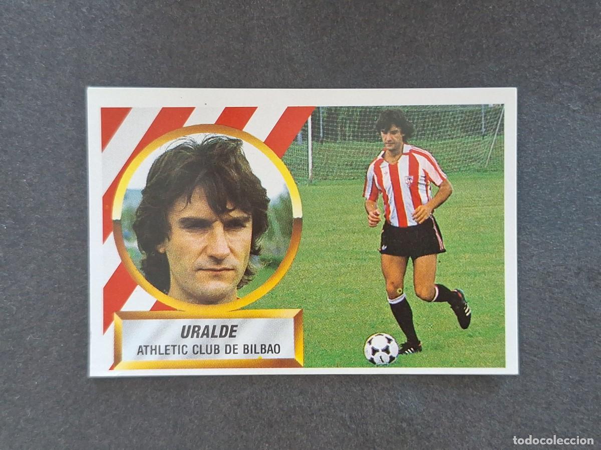 Football Stickers: L5 URALDE ATHLETIC CLUB DE BILBAO LIGA ESTE 1988 1989 88 89 NUNCA PEGADO SIN PEGAR