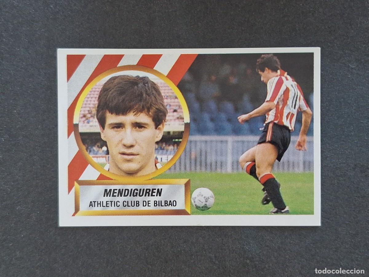 Football Stickers: L5 MENDIGUREN ATHLETIC CLUB DE BILBAO LIGA ESTE 1988 1989 88 89 NUNCA PEGADO SIN PEGAR