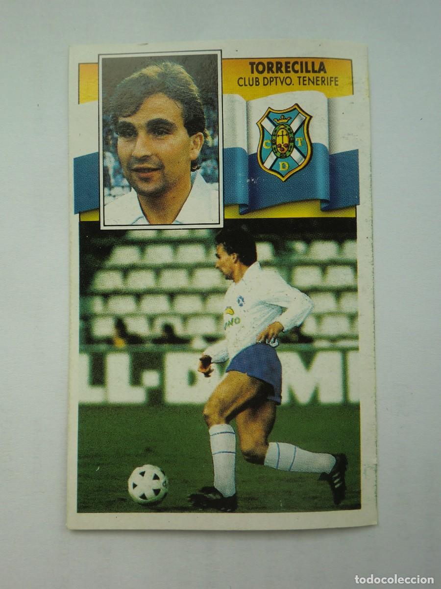 Fu&szlig;ball-Sticker: Cromo de f&uacute;tbol LIGA ESTE 90-91 1990-1991: TORRECILLA (Tenerife), &uacute;ltimos fichajes N&ordm; 12