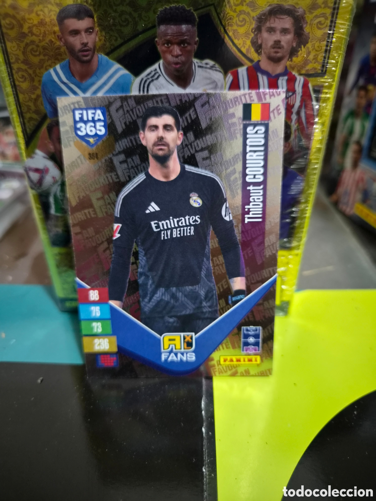 Fu&szlig;ball-Sticker: N&deg;354 Fans Courtois FIFA 365 2027