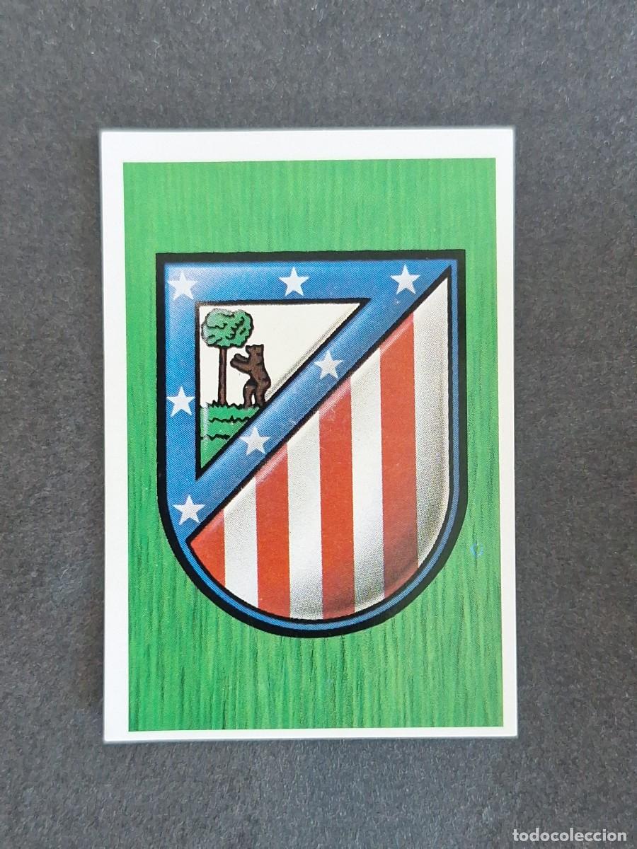 Fu&szlig;ball-Sticker: L5 ESCUDO ATLETICO DE MADRID LIGA ESTE 1988 1989 88 89 NUNCA PEGADO SIN PEGAR