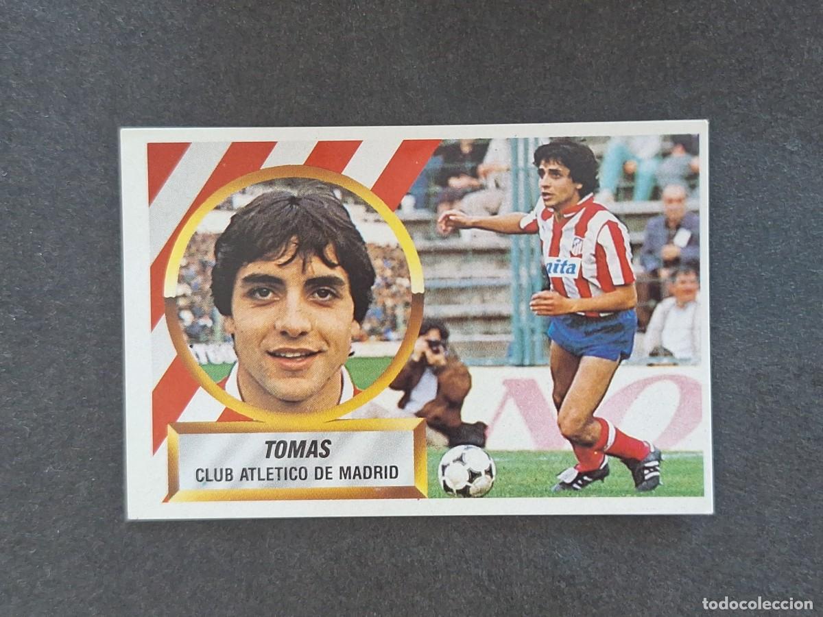 Football Stickers: L5 TOMAS ATLETICO DE MADRID LIGA ESTE 1988 1989 88 89 NUNCA PEGADO SIN PEGAR