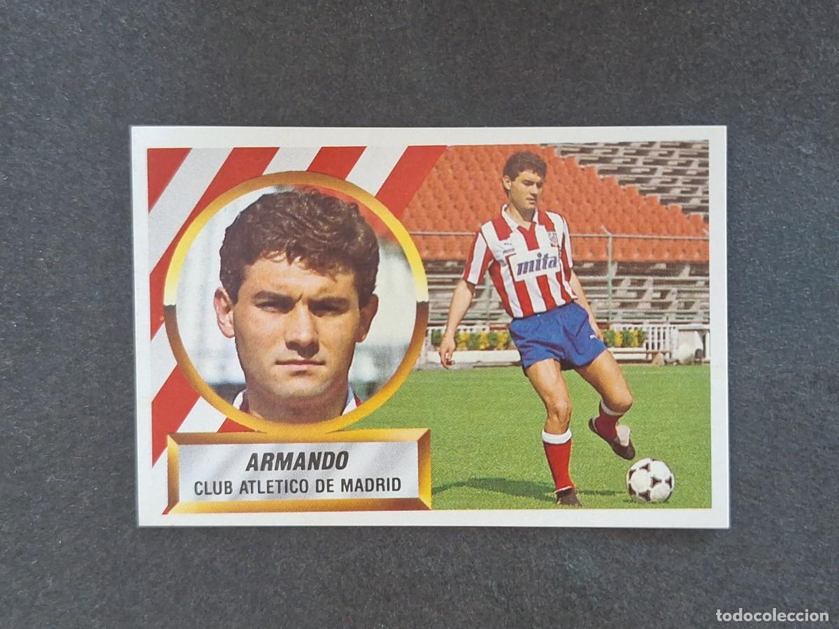 Football Stickers: L5 ARMANDO ATLETICO DE MADRID LIGA ESTE 1988 1989 88 89 NUNCA PEGADO SIN PEGAR